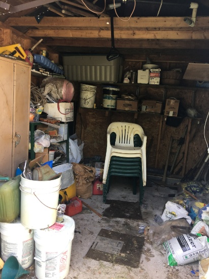 Remaining Contents Of Shed!! Know As "Rooters Rights"