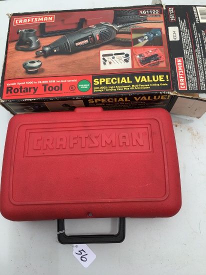 Craftsman Rotary Tool In Case