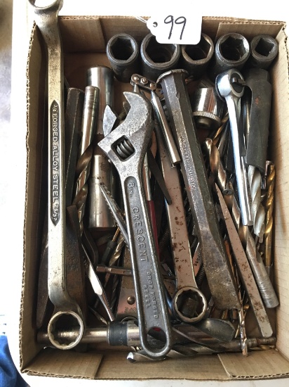 Nice Lot Of Misc. Tools & Drill Bitsd