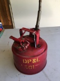 Vintage 1 Gal. D.P. & L. Gas Can