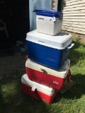 4 Coolers As Shown