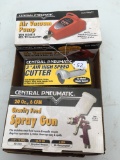 (3) Central Pneumatic Tools In Boxes