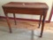 Antique Cherry Game Table W/Flip-Over Top