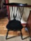 Brace-Back Windsor Style Chair Is 35.5