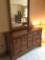 Maple Dresser & Mirror By Sumter Furniture Company