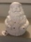 Ceramic Santa Candle Holder Is 7