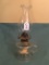 Antique Oil Lamp W/Finger Hold Is 12.5