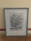 Framed & Matted Floral Print Is 20