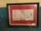 Framed Great Western Railroad Timetable Is 11