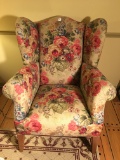 Ethan Allen Wing Back Occasional Chair