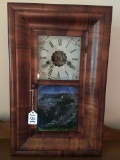 Antique New Haven 8 Day Clock W/Pendelum