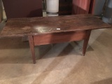 Primitive Wooden Bench