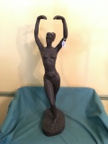 Dancing Nude  Statue Is 28