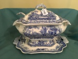 Mason's England Soup Tureen W/Ladle