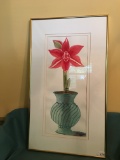 Framed & Matted Watercolor Is 17.5