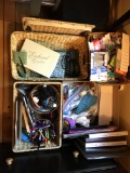 Boxes & Baskets W/Office & Writing Supplies