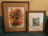 (2) Framed Artwork Items