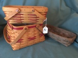 (2) Longaberger Baskets W/Tags