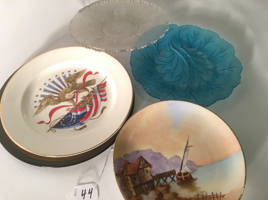 Misc. Plates-Glass & China