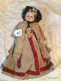 Antique Doll W/Porcelain Head & Fingers Is 12