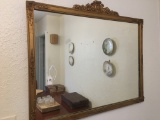 Gold Framed Wall Mirror Is 27