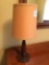 Wooden Base Bedroom Lamp Is 19