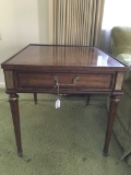 Vintage Drexel Heritage 1-Drawer End Table