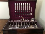 Vintage 1847 Wm. Rogers Service For (8) Flatware In Box
