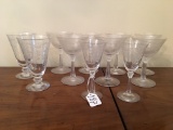 (11_ Pcs. Misc. Stemware