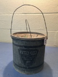 Vintage Falls City Minnow Bucket, 9