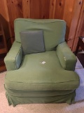 Upholsted Chair In Basement