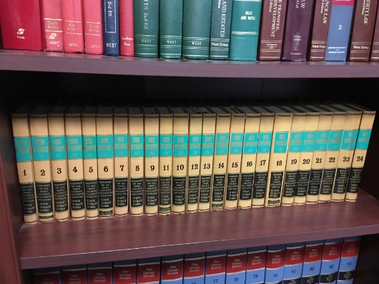 Law Books: (22) Vols. Ohio Opinions, 3rd. Edition-1980's