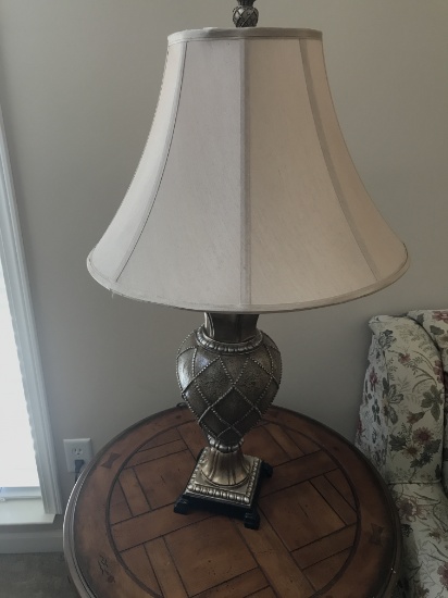 Pair of Decorative Lamps, Approx. 36" Tall