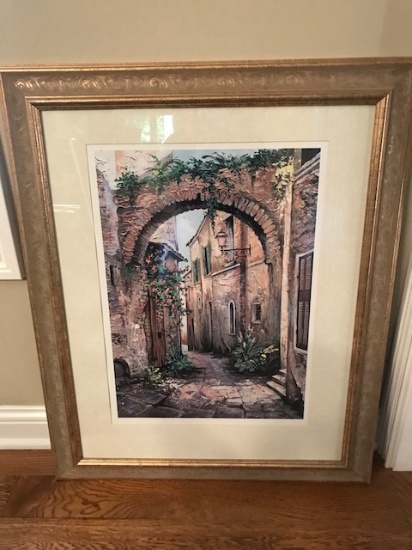 Framed Print that Measures 25.5" X 31"