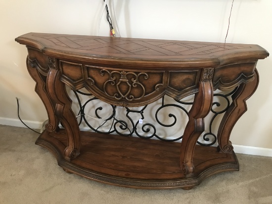 Very Decorative Hall Table, It appears to be same line as Dining Room Set.