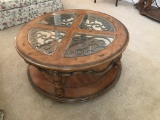 Decoartive, Wood and Metal Coffee Table, 44