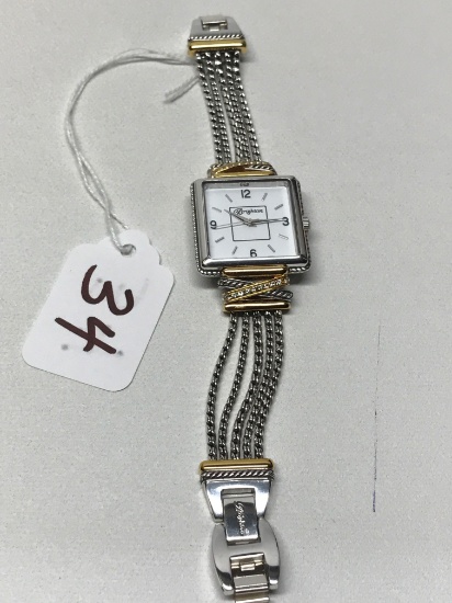 Brighton Designer Wristwatch Is 7.5" Long