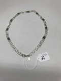.925 Sterling Necklace By W/Lois Hill Designer Tag-20 dwt.