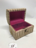 Misc. Jewelry & Small Jewelry Box W/Key