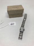 Lois Hill Designer Ladies Wristwatch W/Box