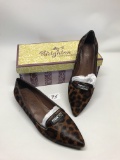 Brighton Eve Leopard Hair Shoes In Box Size 8M