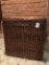 Lidded Wicker Decorator Box Is 18