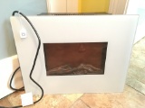 Wall Mount Electric Fireplace Is 18