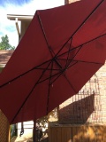 Moveable Patio Umbrella W/Base