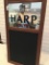 Harp Lager Mirrored Advertising Sign W/Chalkboard