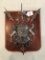 Wall Plaque W/Knight Breastplate & Swords