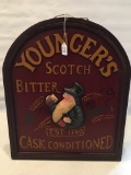 Youngers Scotch 3-D Advertising Sign