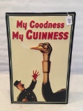 Contemporary Guinness Embossed Tin Signs From Guinness Museum, Dublin