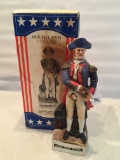 John Paul Jones Figural Decanter W/Box