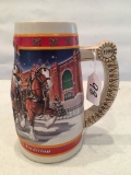 1999 Budwieser Holiday Stein